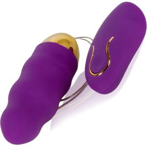 SuperLove Mia Vibrating Egg Purple