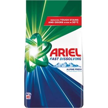 Ariel Alpine Fresh prášek na praní 2,2 kg 40 PD