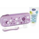 Chicco Комплект за почистване на зъбки Chicco - Розов (C0117)
