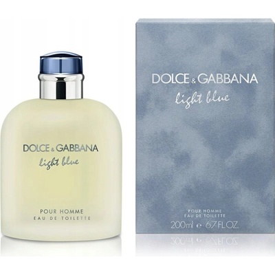 Dolce and Gabbana Light Blue toaletní voda pánská 200 ml