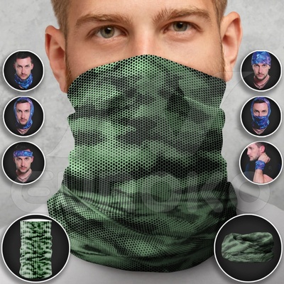 Euroko Multifunkčná maskáčovo-zelená 2 9415