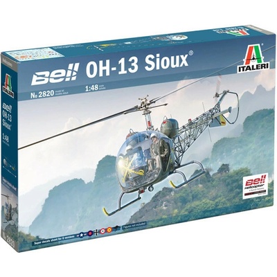 Italeri OH-13 Scout Helicopter Korea War 1:48