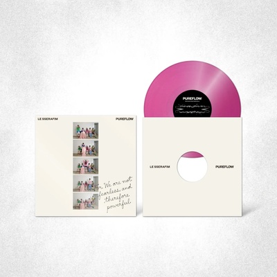 Le Sserafim - Pureflow Pt.1 (Coloured Hot Pink Glitter Vinyl) - Vinyl LP
