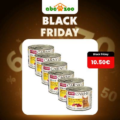 Animonda Carny Senior - Hovädzie, kuracie a syr 6 x 200 g