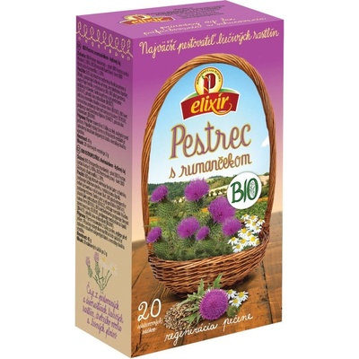Agrokarpaty pestrec s rumančekom Bio bylinný čaj 20 x 2 g