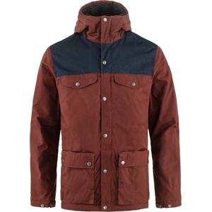 Fjällräven Мъжко зимно яке Fjällräven Greenland Winter Jacket - Maroon / Dark Navy - размер S (004-2538-1212)
