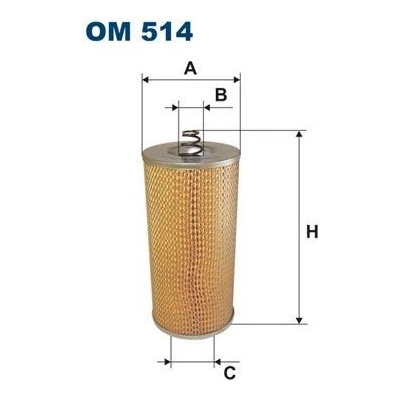 Olejový filter FILTRON OM 514