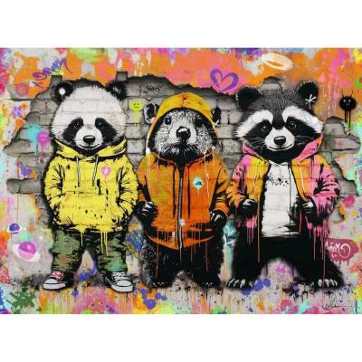 Ravensburger - Puzzle Furry Friends - 500 piese