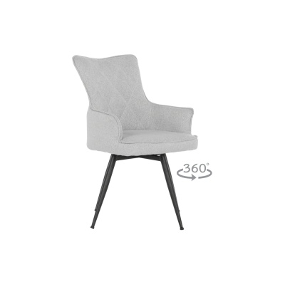 Carmen Трапезен стол pisa - сив