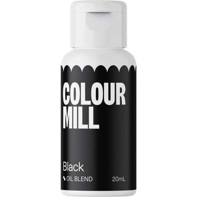 Colour Mill Farba do čokolády Čierna Black 20 ml