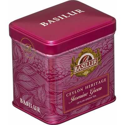 BASILUR Ceylon Heritage Jasmine Green plech 50 g
