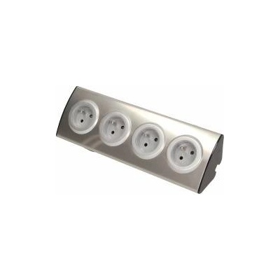 ORNO GROUP Orno Furniture socket 4x230V INOX