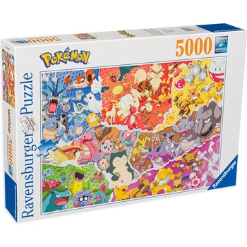 Ravensburger Пъзел Ravensburger от 5000 части - Pokemon Звезди (16845)
