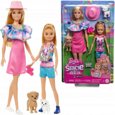 Mattel Barbie Family & Friends Stacie a Barbie v balení po 2 kusech
