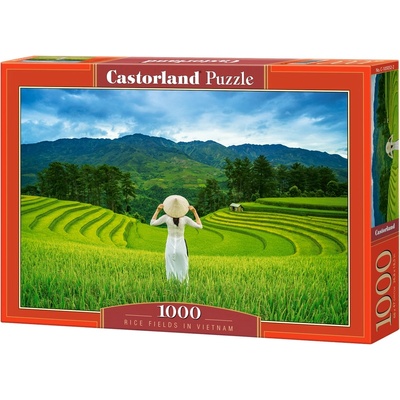 Castorland Пъзел Castorland от 1000 части - Оризови поля във Виетнам (C-105052-2)
