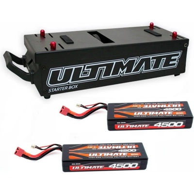 Ultimate Racing Startovací box 1/8 Off Road včetně 2x 7,4V 4500mAh LiPo sady UR4501C2