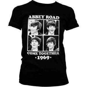 The Beatles Abbey Road - Come Together Black S Дамски Риза (RD-5-FAB002-H10-8-BK-S)