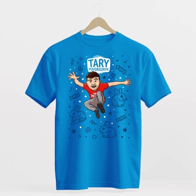 Tary Povoroznyk Tričko Ňufík modré