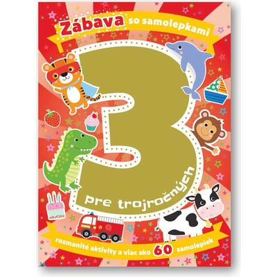 Zábava so samolepkami pre trojročné