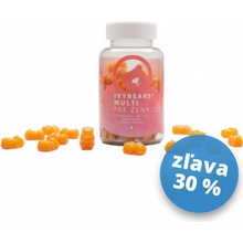 IVY Bears vlasové Vitamíny pre ženy s podporou imunity 60 ks