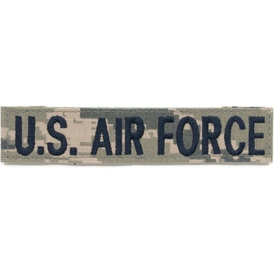 MILITARY RANGE nášivka "U.S. AIRFORCE" 12,5 cm VELCRO DIGITAL TIGER