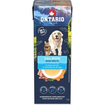 Vývar Ontario losos z kostí 1l