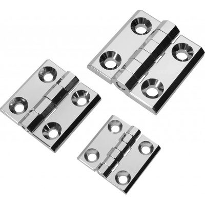 Onpira Pozinkovaný dveřní pant leštěný hranatý čep Rozměr 40x40 mm – Hledejceny.cz