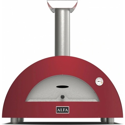 Alfa Forni Moderno 2 Pizze Wood red