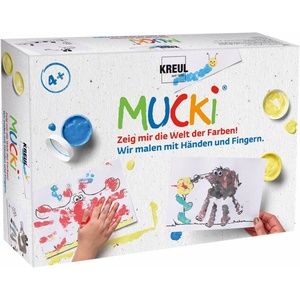 Kreul Mucki Комплект за рисуване с пръсти Hands and Fingers 5 x 50 ml (29101)