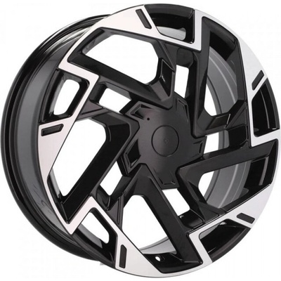 Racing Line B1927 7.5x18 5x114.3 ET51 polished black
