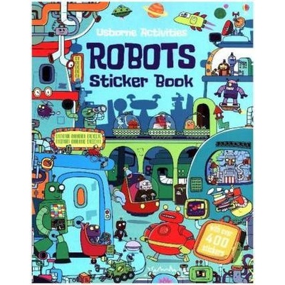 Robots Sticker Book Sticker Books Kirsteen Robson, Seb Burnett