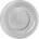 Bormioli Rocco INCA METALIC-Сервизно плато 31cm SILVER(4.50012) (0110268)