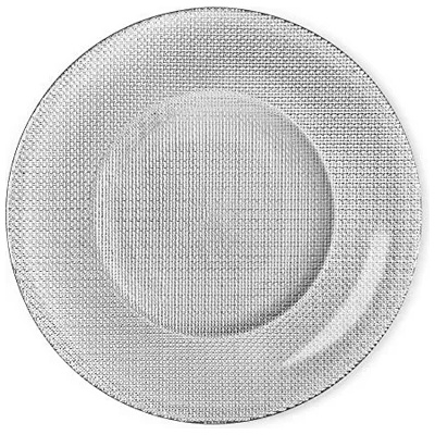 Bormioli Rocco INCA METALIC-Сервизно плато 31cm SILVER(4.50012) (0110268)