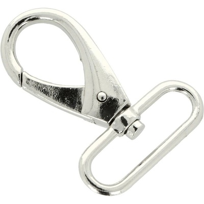 Ideal karabína otočná strieborná 40 mm