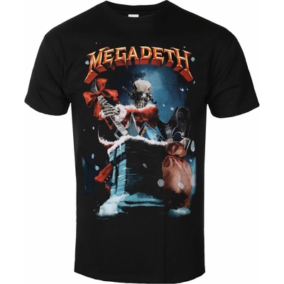 ROCK OFF мъжка тениска Megadeth - Santa Vic Chimney - ROCK OFF - MEGATS17MB