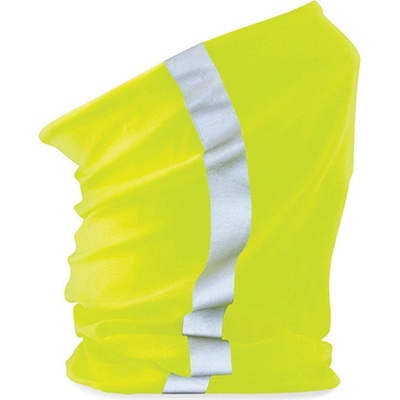 Beechfield Unisex reflexný nákrčník B950 Fluorescent Yellow