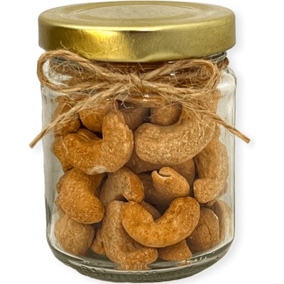 Nutworld Dárková sklenička Exclusive Kešu uzené 70 g