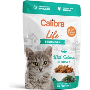Calibra Life Sterilised salmon 85 g
