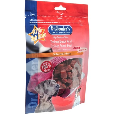 Dr.Clauder's Snack /pre biotik/- меки кубчета с говеждо месо за кучета, 2 броя х 80 гр
