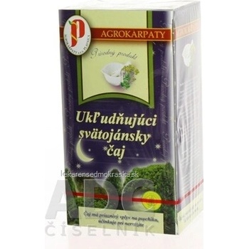Agrokarpaty Ukľudňujúci svätojánsky čaj bylinný 20 x 2 g
