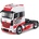 Maisto - Custom Rigs-Mercedes-Benz Actros 1851, червено-бял, 1: 64 (12389R)
