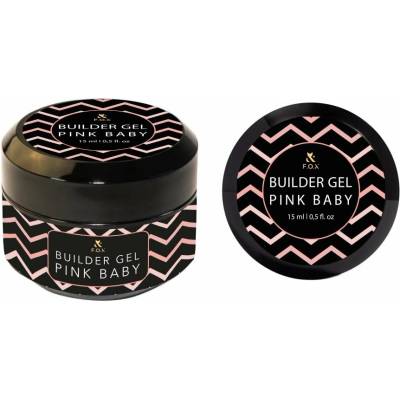 Fox Builder gel Pink Baby gel na nehty 15 ml