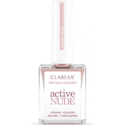 Claresa Lak na nechty Active NUDE 9,5 ml Nude Muse