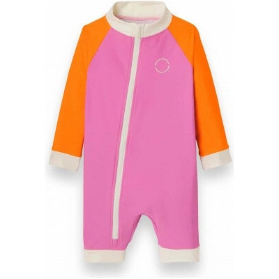 KiETLA ICONIK plavkový overal s UV ochranou Pink Red