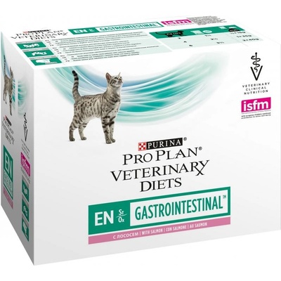 Pro Plan Veterinary Diets Feline EN Gastrointestin Salmon 10 x 85 g