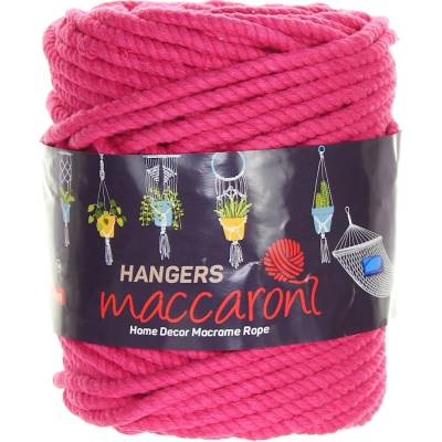 Maccaroni Hangers Rope 10 mm malinová 505_01