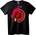 NOONEBRAND Тениска Зодия Козирог - 6XL, Black