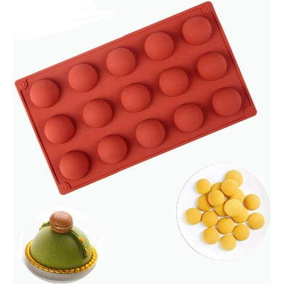 Silicolove forma na polokoule 3,8cm