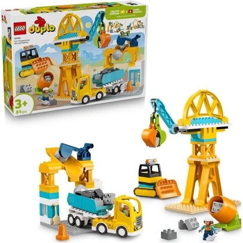 Image 1 of LEGO® DUPLO® - 3 in 1 Construction Site and Vehicles (10476)