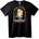 NOONEBRAND Тениска Остани див Моряшко приключение - 7XL, Black